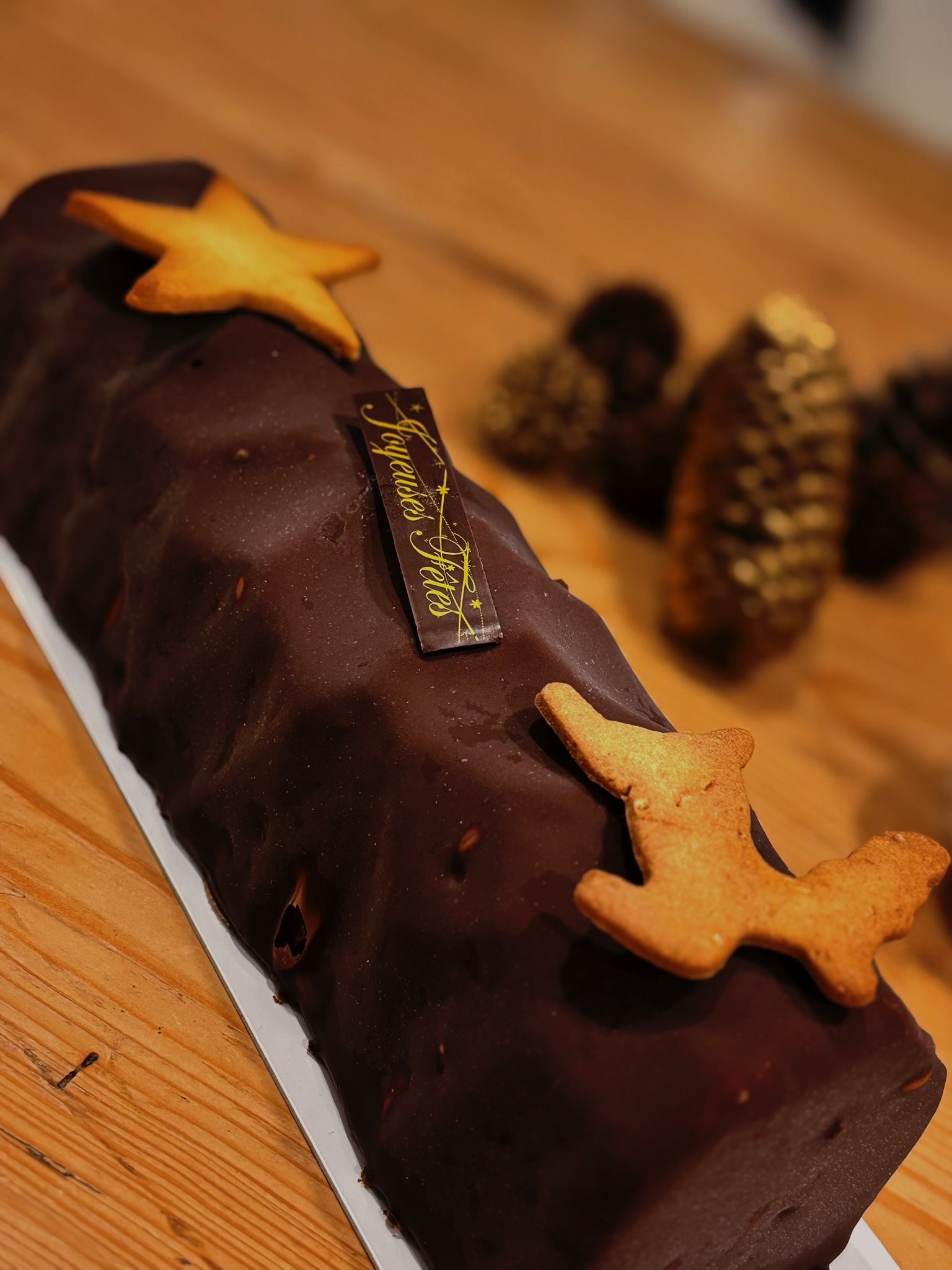 Bûche Glacée - Façon After Eight - Sans lactose & sans gluten